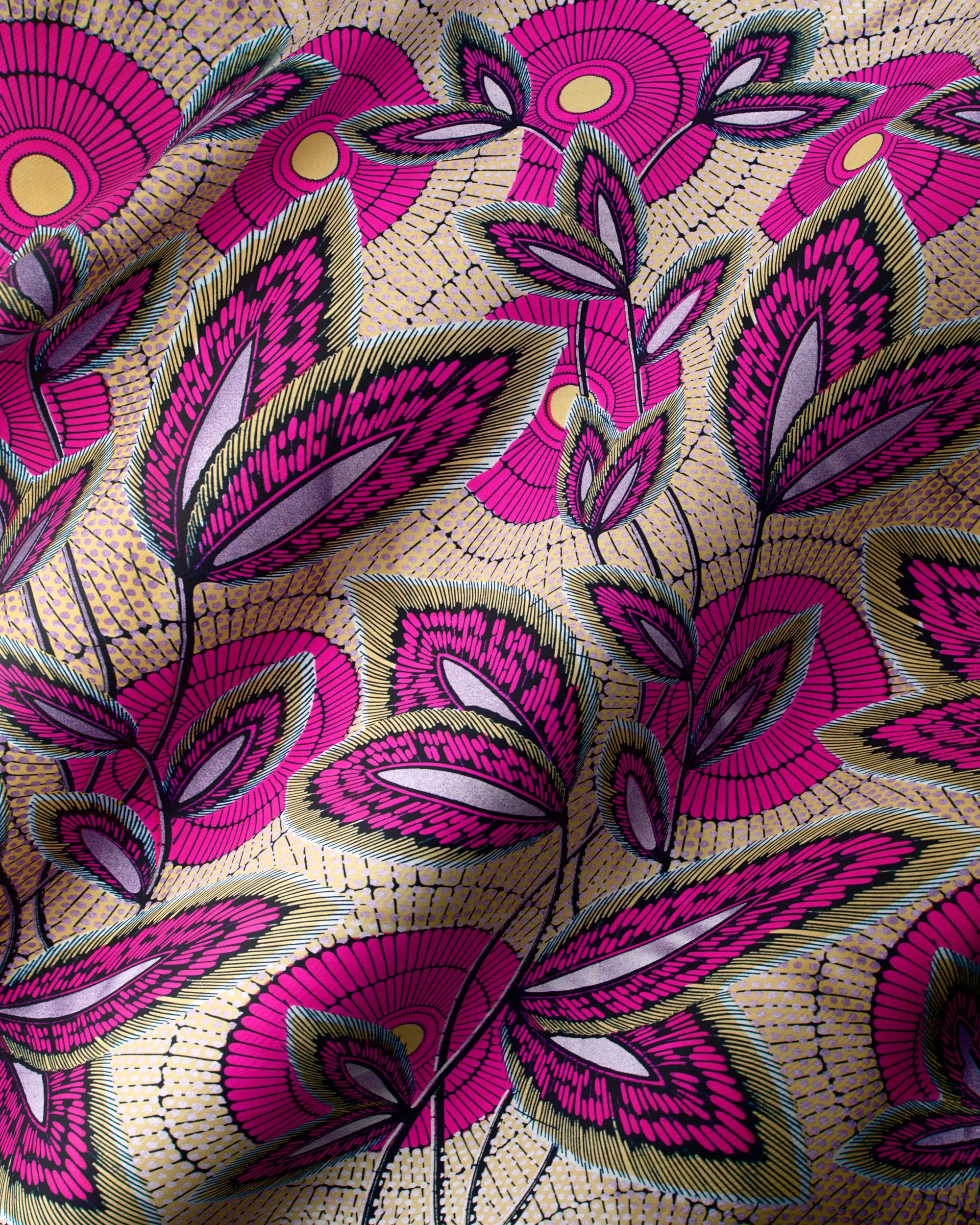 Wax Hollandais | VL03941.010 | Pastel Lilac Embellished