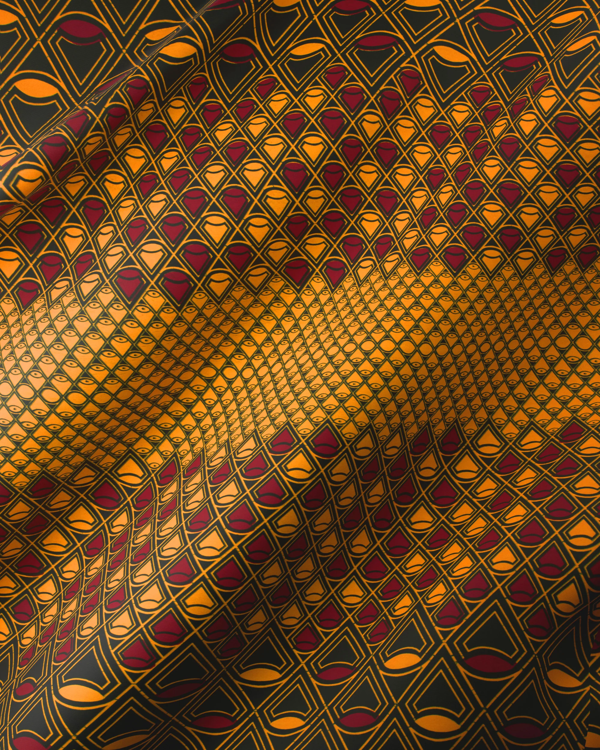 Wax Hollandais | VL50100.055 | Diamond, Okoso, Talking drums
